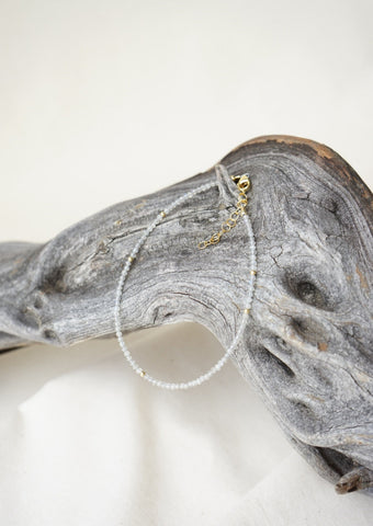 Labradorite & Goldfill Beads Anklet - Mag.Pi