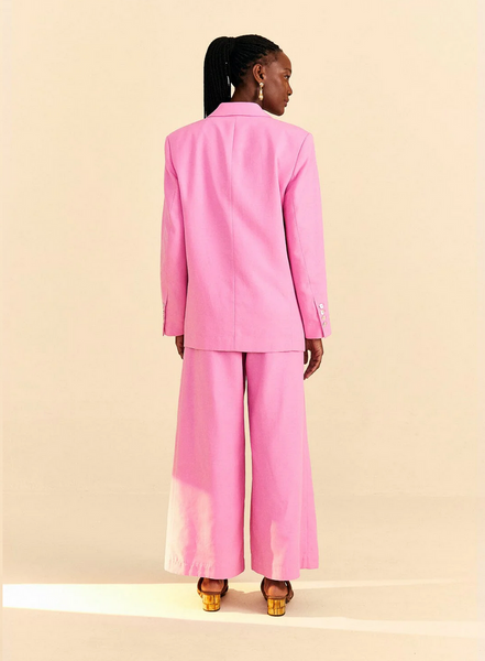 Pink Tailored Blazer in Pink - Mag.Pi