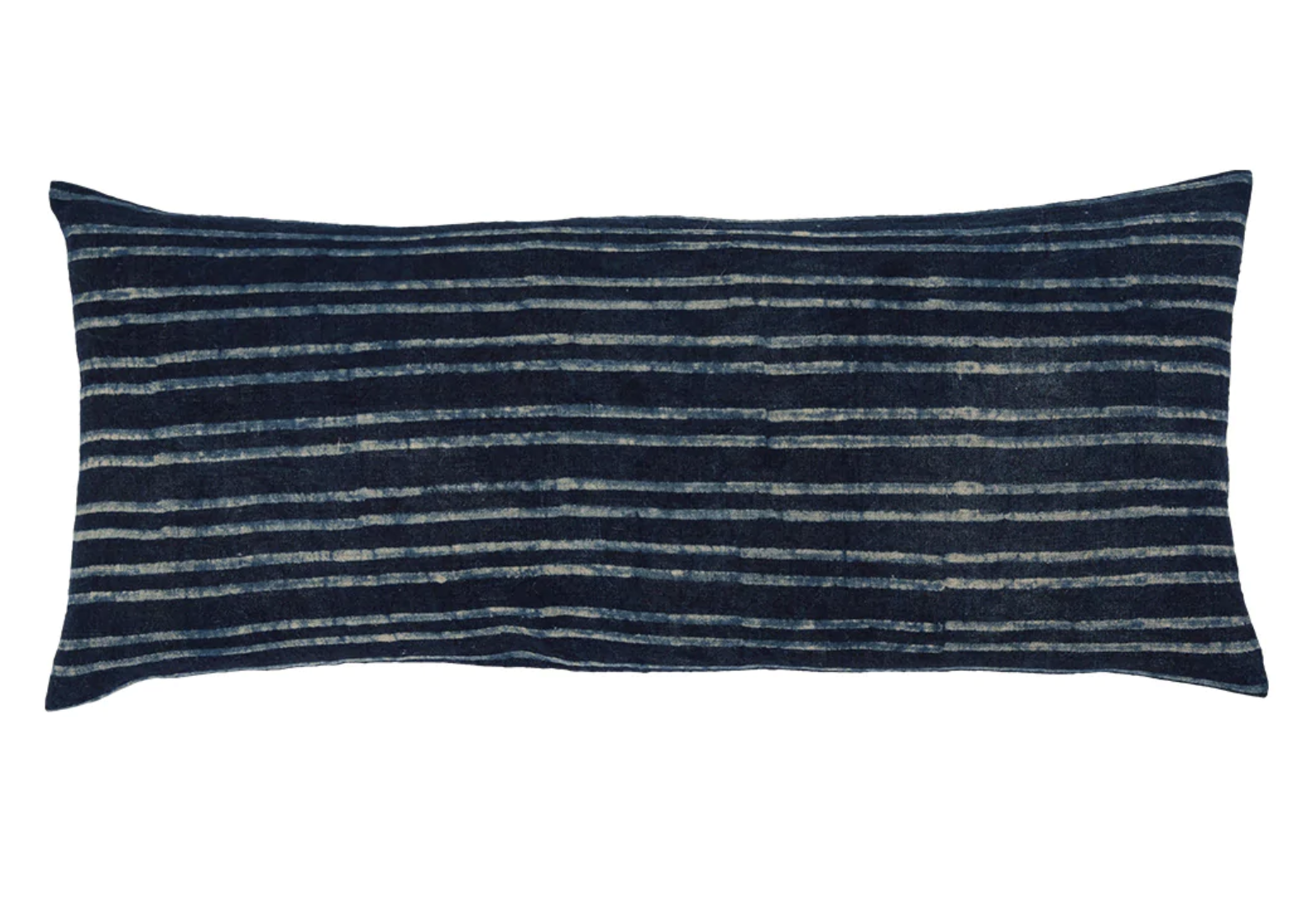 Striped Indigo Lumbar Pillow - Mag.Pi